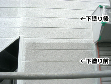 外装塗装作業工程