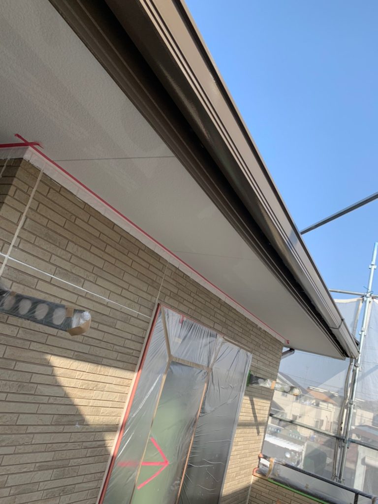 行田市城西 外壁塗装 シーリング工事 施工中 新栄塗装工業 行田市城西 外壁塗装 シーリング工事 施工中 新栄塗装工業
