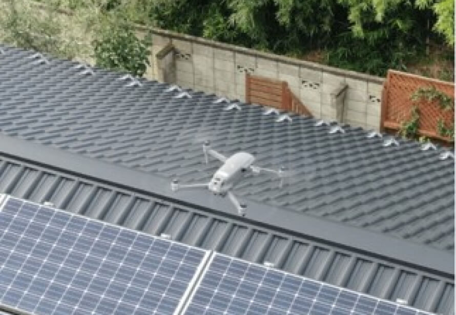 住まいの状態を「見える化」する、ドローン診断