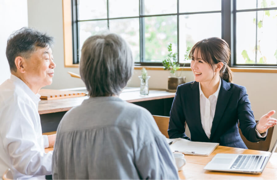 施工後も安心の地域密着対応