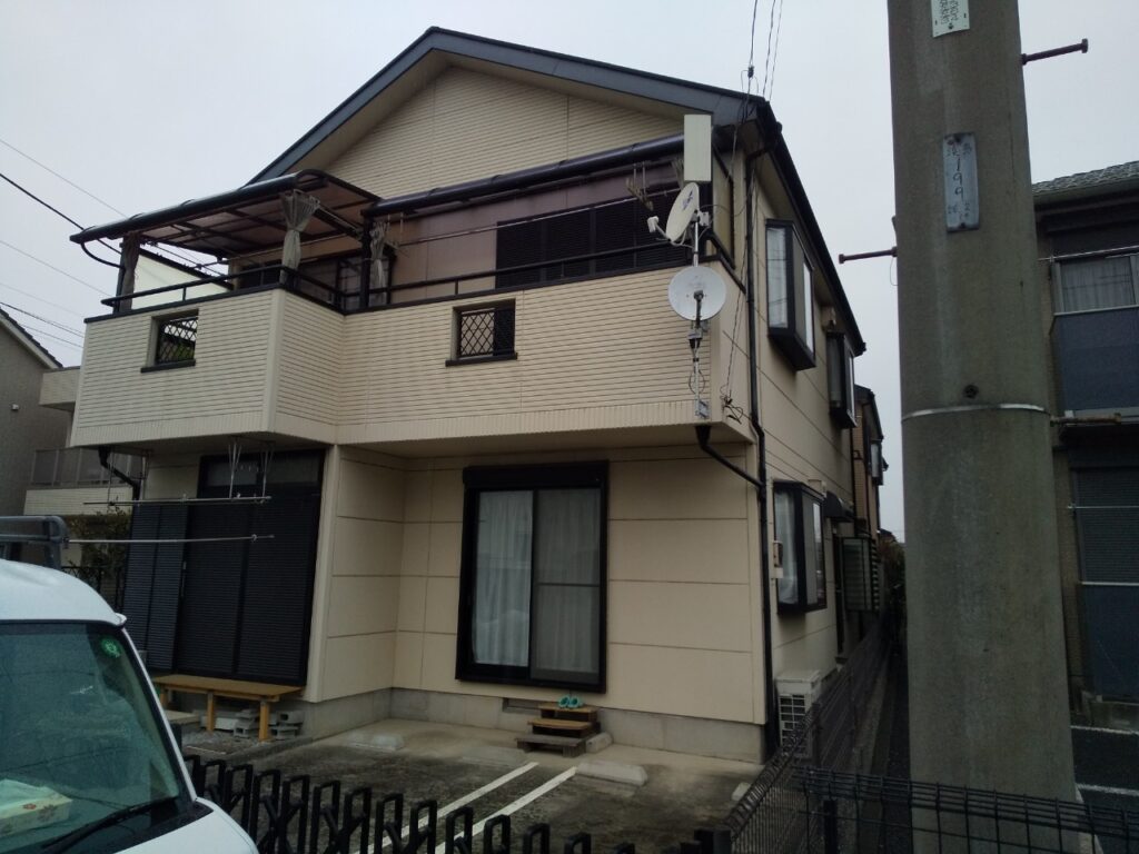 さいたま市北区　外壁・屋根塗装工事　開始！