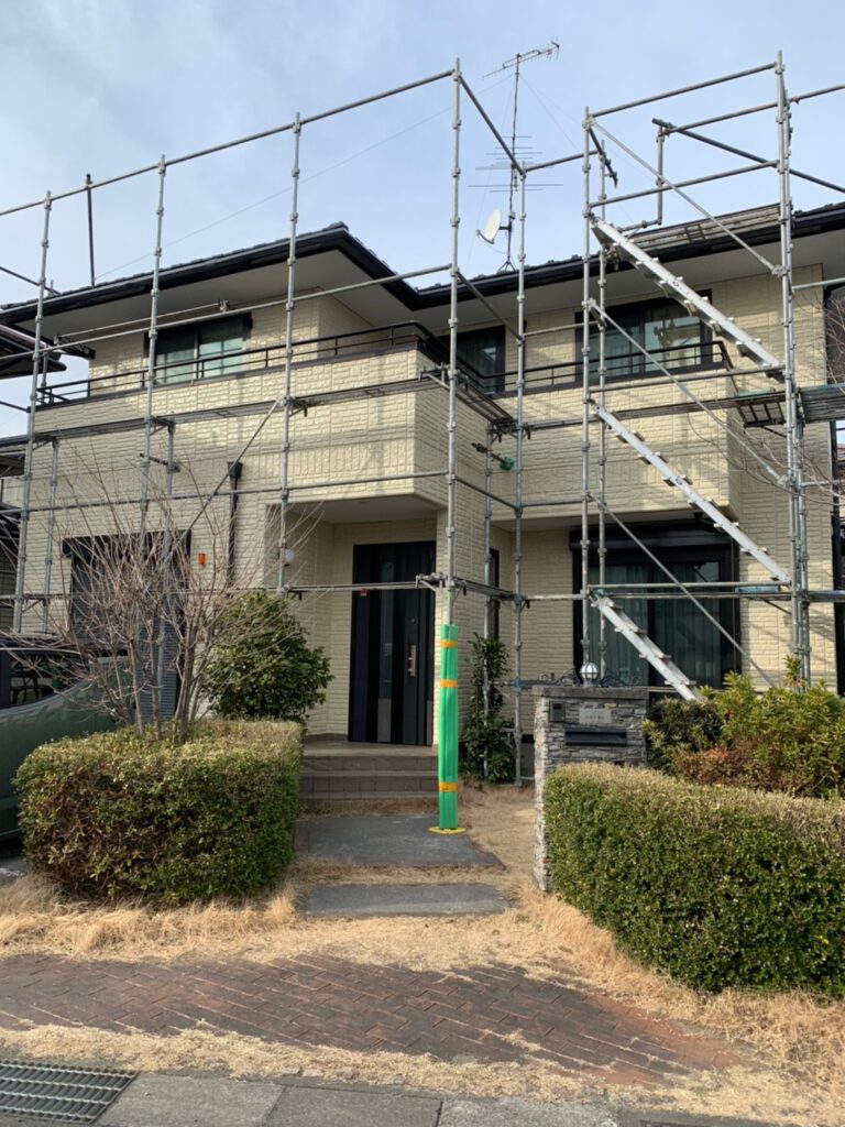 熊谷市中西　外壁塗装・シーリング工事完成！