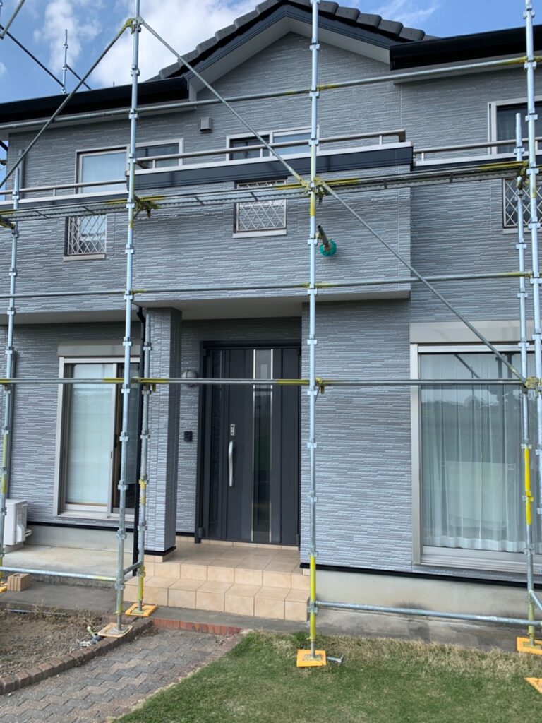 熊谷市弁財　外壁塗装工事　完成！