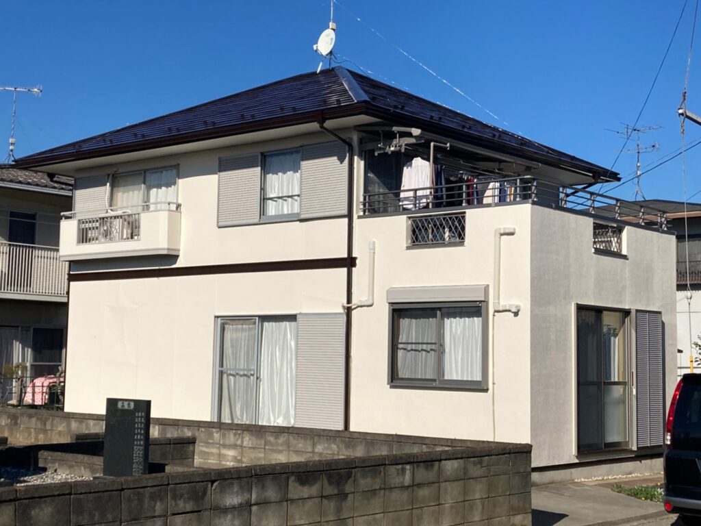 熊谷市新堀新田　無機外壁屋根塗装工事　完成