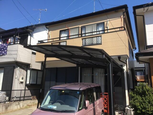 熊谷市石原 外壁屋根塗装工事 完成