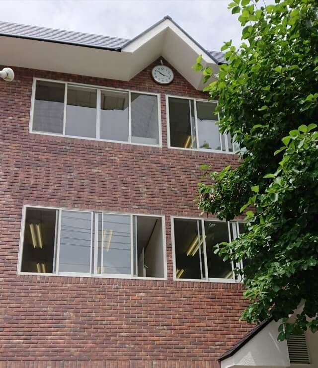 鴻巣市 逆川 外壁塗装工事施工中