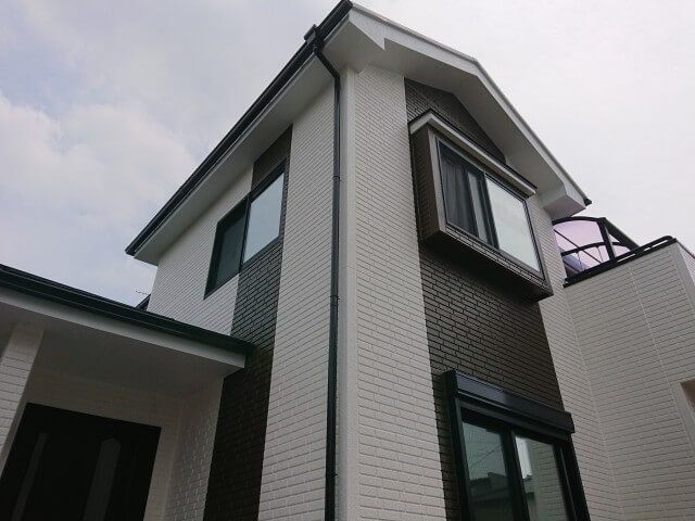 熊谷市 石原 外壁塗装 施工中