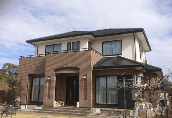 深谷市東方　A様邸外壁無機ハイブリッド塗装工事