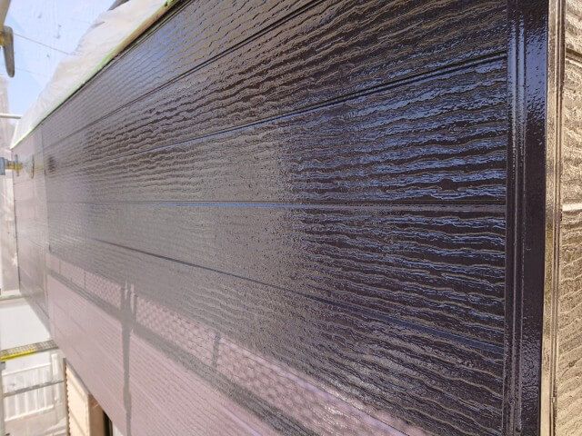 熊谷市 大原 外壁塗装施工中