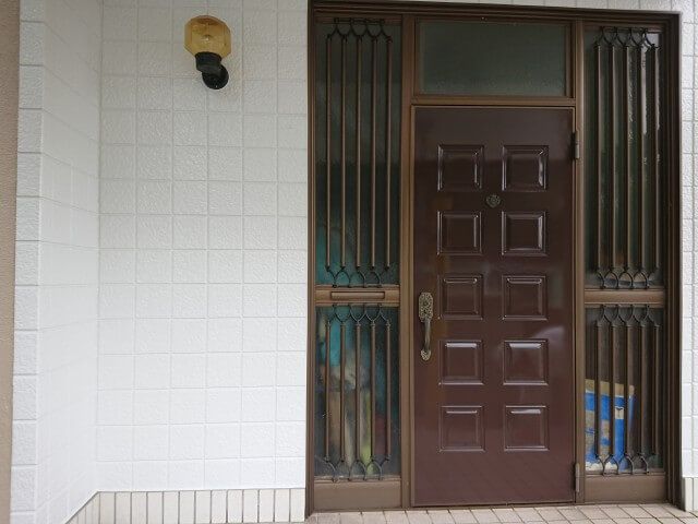 熊谷市上須戸 外壁塗装施工中