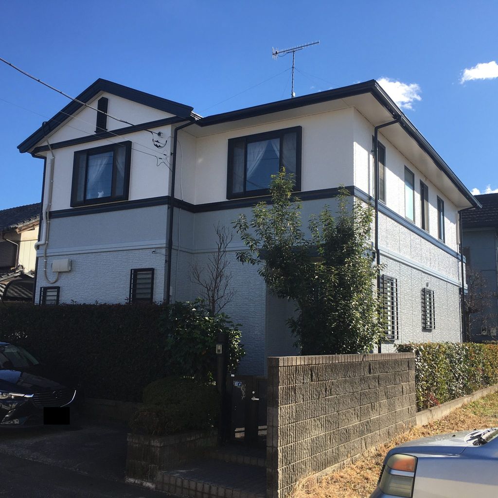 深谷市上柴町東　外壁屋根無機ハイブリッドプレミアム仕様　完成