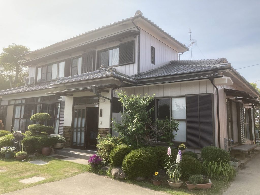 熊谷市今井　外壁塗装　屋根瓦漆喰工事　完工