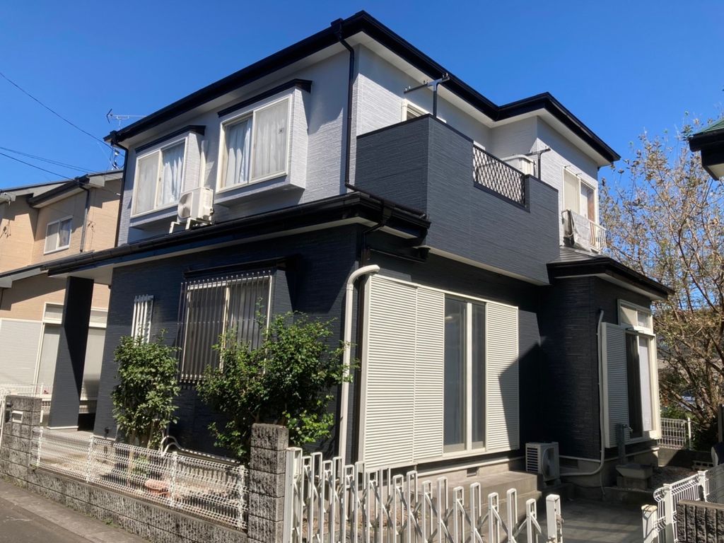 熊谷市久下　外壁屋根塗装工事　完成です