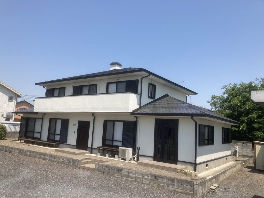 熊谷市中央　外壁屋根塗装工事　完成