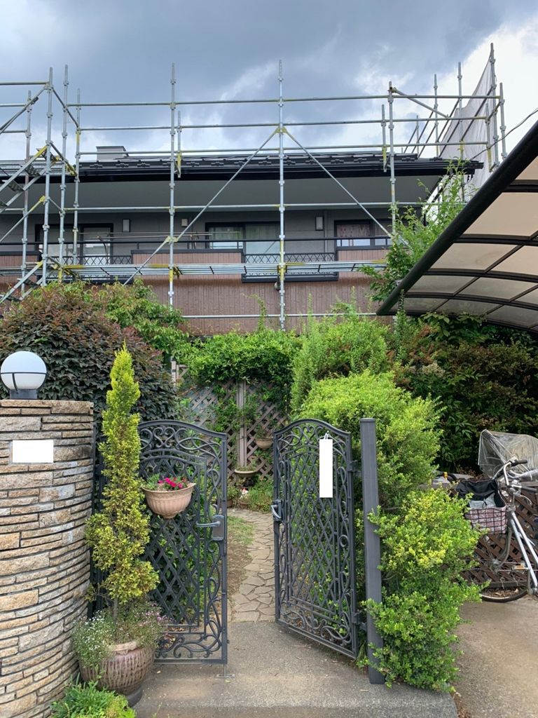 久喜市　外壁屋根塗装　サイディング部分張替え工事　完成です！