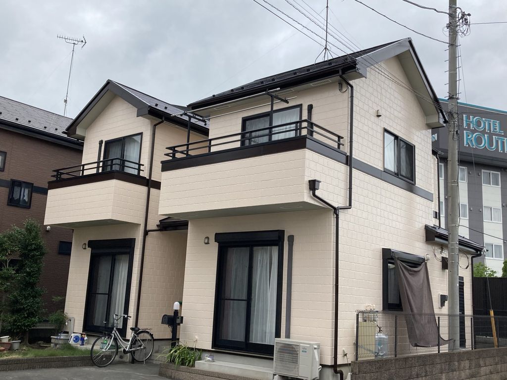 熊谷市石原　外壁屋根塗装　完成